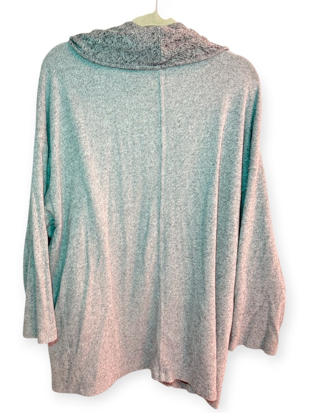 Banana Republic Heathered Shawl Collar Open Cardigan M/L - Picture 3 of 5